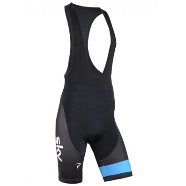 2015 Sky Kurz Trägerhose Blau