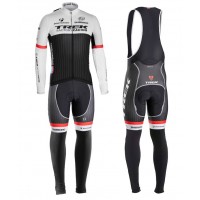 2015 Trek Factory Racing Langarm Radtrikot und Lange Trägerhosen Set