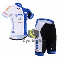 2015 UHC Radbekleidung Radtrikot Kurzarm und Fahrradhosen Kurz