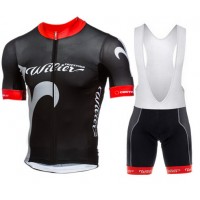 WILIER 2015 schwarz Fahrradbekleidung Satz Fahrradtrikot Kurzarm Trikot und Kurz Trägerhose