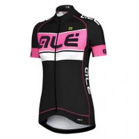2015 ALE Damen schwarz Radtrikot Kurzarm
