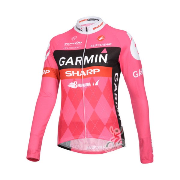 2013 Damen GarminFahrradtrikot Langarm 2013 Damen GarminFahrradtrikot Langarm