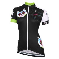 2015 Damen Nalini Cat color Damen Fahrradtrikot Langarm
