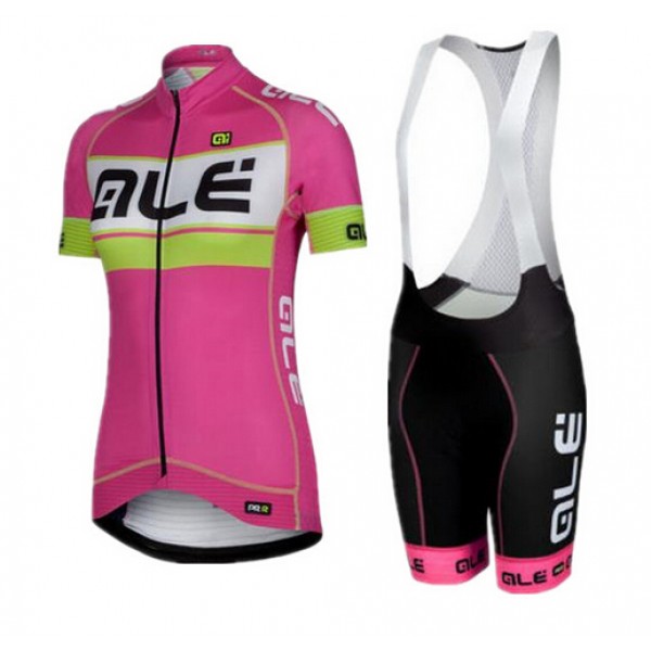 2015 ALE Damen rose Fahrradbekleidung Satz Fahrradtrikot Kurzarm Trikot und Kurz Trägerhose 2015 ALE Damen rose Fahrradbekleidung Satz Fahrradtrikot Kurzarm Trikot und Kurz Trägerhose