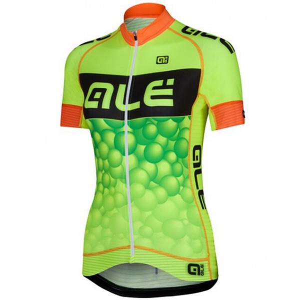 2015 ALE Damen Grün Radtrikot Kurzarm