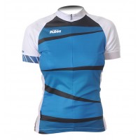 2015 KTM Damen blau Radtrikot Kurzarm