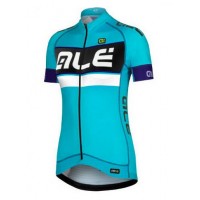 2015 ALE Damen blau Radtrikot Kurzarm