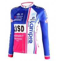 2012 Damen Lampre Fahrradtrikot Langarm
