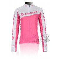 2012 Damen giant pink Fahrradtrikot Langarm