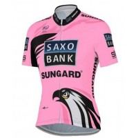 2015 Saxo Bank Sungard Damen Radtrikot Kurzarm