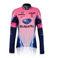 2011 Damen subaru Rouge Fahrradtrikot Langarm