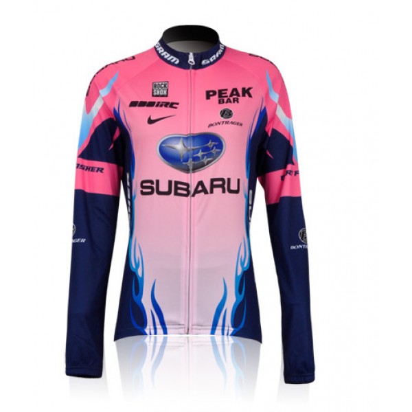 2011 Damen subaru Rouge Fahrradtrikot Langarm 2011 Damen subaru Rouge Fahrradtrikot Langarm