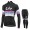 Damen LIV RACE DAY SS 2015 Long Black Cycling Fahrradbekleidung Radtrikot Satz Langarm und Lange Fahrradhose