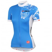 2015 SIDI Damen blau Radtrikot Kurzarm