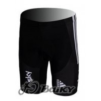 SKY Pro Team Kurz Radhose Weiß Grün