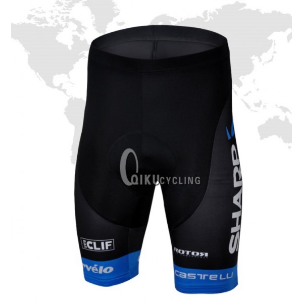 2013 Garmin Sharp Barracuda Südafrika Champion Kurz Radhose Schwarz