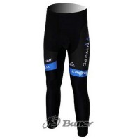 Garmin Barracuda Pro Team Lang Radhose Blau Weiß