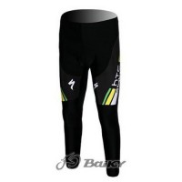 HTC-Highroad Pro Team Lang Radhose Weiß Schwarz