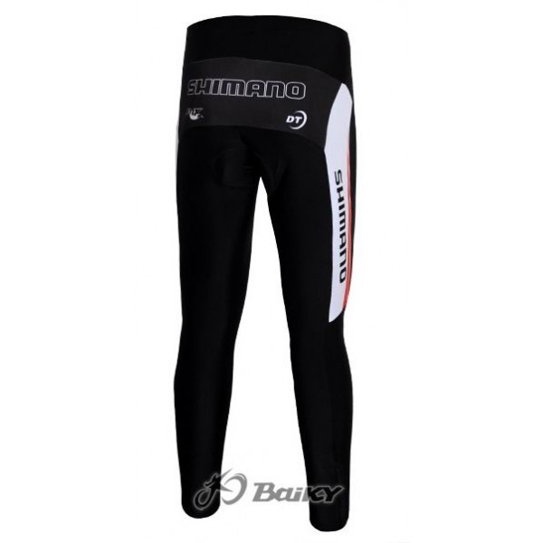 Shimano Pro Team Lang Radhose Schwarz Weiß Rot Shimano Pro Team Lang Radhose Schwarz Weiß Rot
