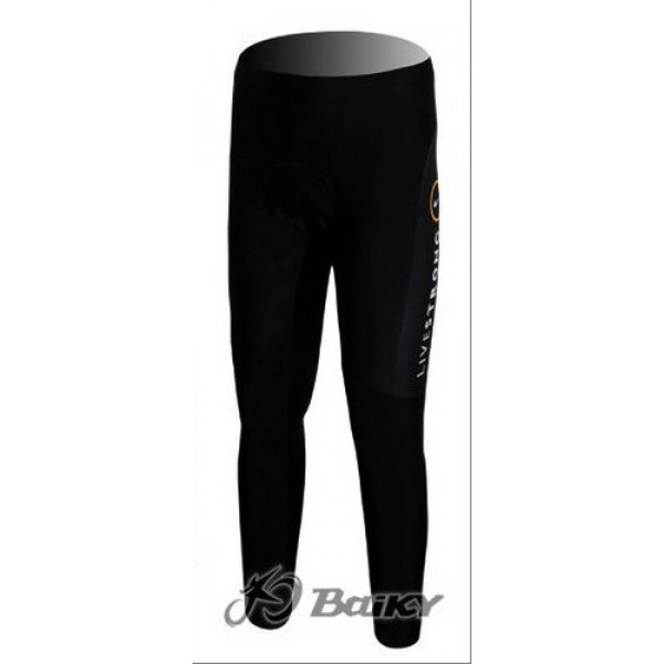 Livestrong Lang Radhose Schwarz