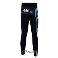 Omega Pharma Quick Step Pro Team Lang Radhose Blau Weiß