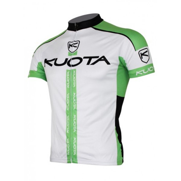 2013 KUOTA Radtrikot Kurzarm Weiß Grün 2013 KUOTA Radtrikot Kurzarm Weiß Grün