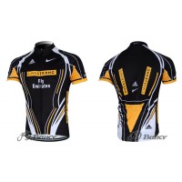 2012 Livestrong Fly Emirates Radtrikot KurzarmSchwarz Gelb