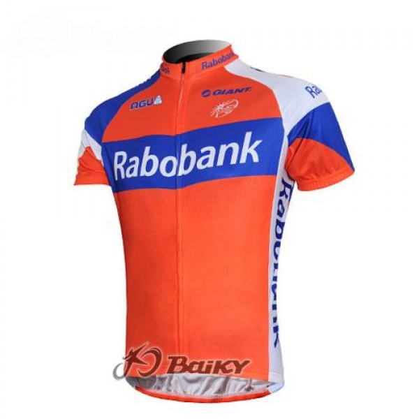 Rabobank Pro Team Radtrikot Kurzarm Orange Blau Rabobank Pro Team Radtrikot Kurzarm Orange Blau