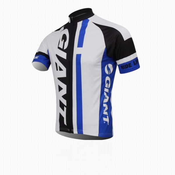2014 Giant Radtrikot Kurzarm Schwarz Weiß Blau 2014 Giant Radtrikot Kurzarm Schwarz Weiß Blau