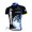 Discovery Channel Trek Pro Team Radtrikot Kurzarm Schwarz Blau