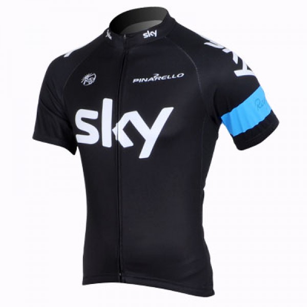 2013 Team Sky Radtrikot Kurzarm Schwarz 2013 Team Sky Radtrikot Kurzarm Schwarz