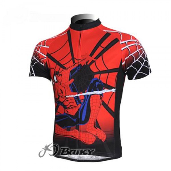 Spiderman Radtrikot Kurzarm Rot Spiderman Radtrikot Kurzarm Rot