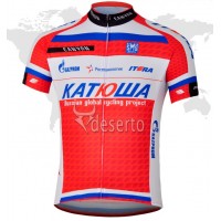 Katusha Team Radtrikot Kurzarm
