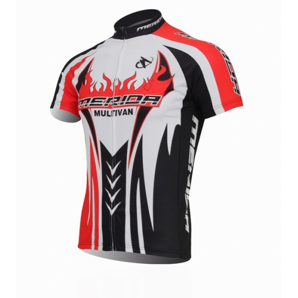 2014 Merida Multivan team Radtrikot Kurzarm Schwarz 2014 Merida Multivan team Radtrikot Kurzarm Schwarz