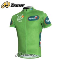 2011 Tour de France Radtrikot Kurzarm Grünes Trikot