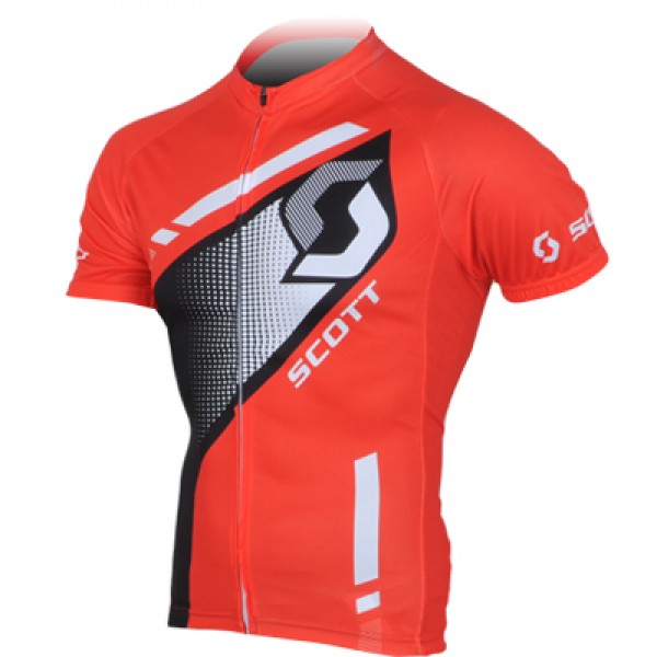 2013 Scott Racing Radtrikot Kurzarm Rot Schwarz 2013 Scott Racing Radtrikot Kurzarm Rot Schwarz