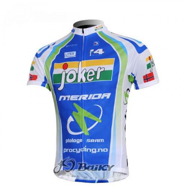 Joker Merida Pro Team Norwegen Radtrikot Kurzarm Grün Joker Merida Pro Team Norwegen Radtrikot Kurzarm Grün