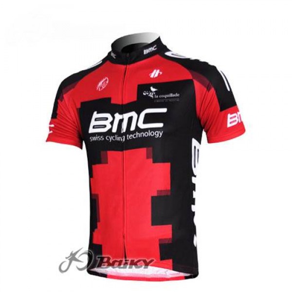 BMC Racing Team Radtrikot Kurzarm Rot BMC Racing Team Radtrikot Kurzarm Rot