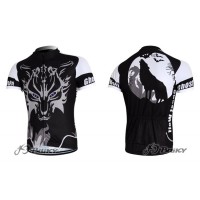 2012 Ghost Wolf Radtrikot Kurzarm Schwarz