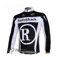 RadioShack Trek Nissan Fahrradtrikot Langarm Schwarz