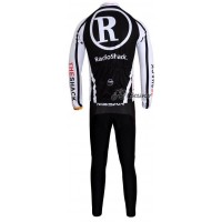 RadioShack Trek Nissan Livestrong Fahrradtrikot Langarm Weiß Schwarz Gelb