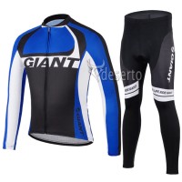 2014 Giant Radbekleidung Satz Fahrradtrikot Langarm und Lang Radhose