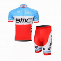2014 BMC Racing Team Radbekleidung Radtrikot Kurzarm und Fahrradhosen Kurz