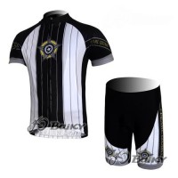 Pearl Izumi Pro Team Radbekleidung Radtrikot Kurzarm und Fahrradhosen Kurz Weiß Schwarz