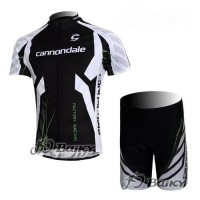 Cannondale Pro Team Radtrikot Kurzarm Kurz Radhose Kits Schwarz Weiß