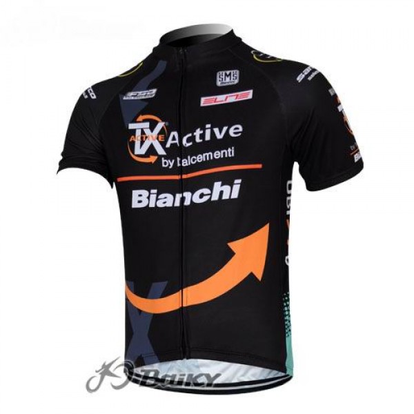 TX active bianchiRadtrikot KurzarmSchwarz TX active bianchiRadtrikot KurzarmSchwarz