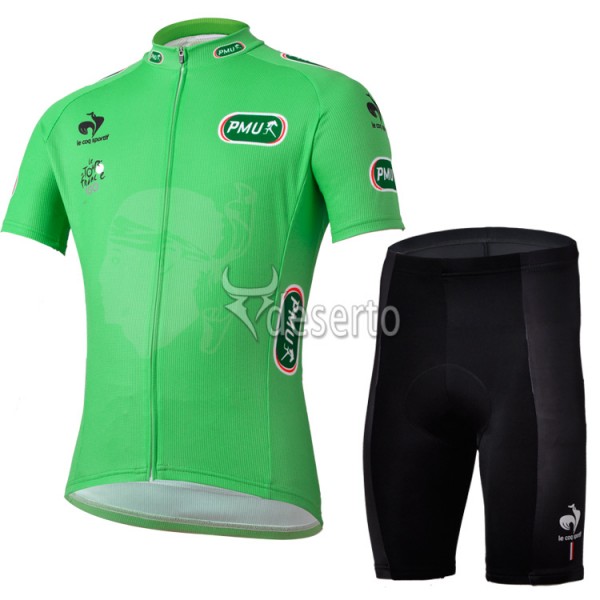 Tour de France Grünes Trikot Radbekleidung Radtrikot Kurzarm und Fahrradhosen Kurz Tour de France Grünes Trikot Radbekleidung Radtrikot Kurzarm und Fahrradhosen Kurz