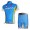 Astana Pro Team Radtrikot Kurzarm Kurz Radhose Kits Blau