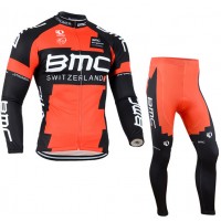 2013 BMC Fahrradbekleidung Radtrikot Satz Langarm und Lange Fahrradhose