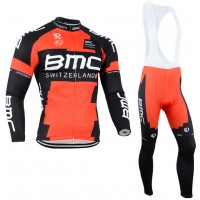2013 BMC Fahrradbekleidung Radtrikot Satz Langarm und Lange Trägerhose